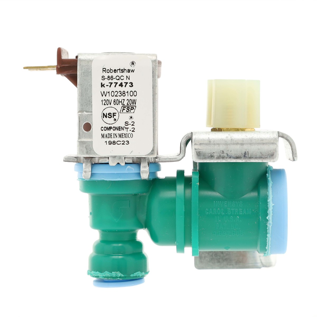 Whirlpool Refrigerator Water Inlet Valve WPW10238100 - Image 5