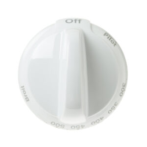 WB03X31448 GE White Thermostat Knob