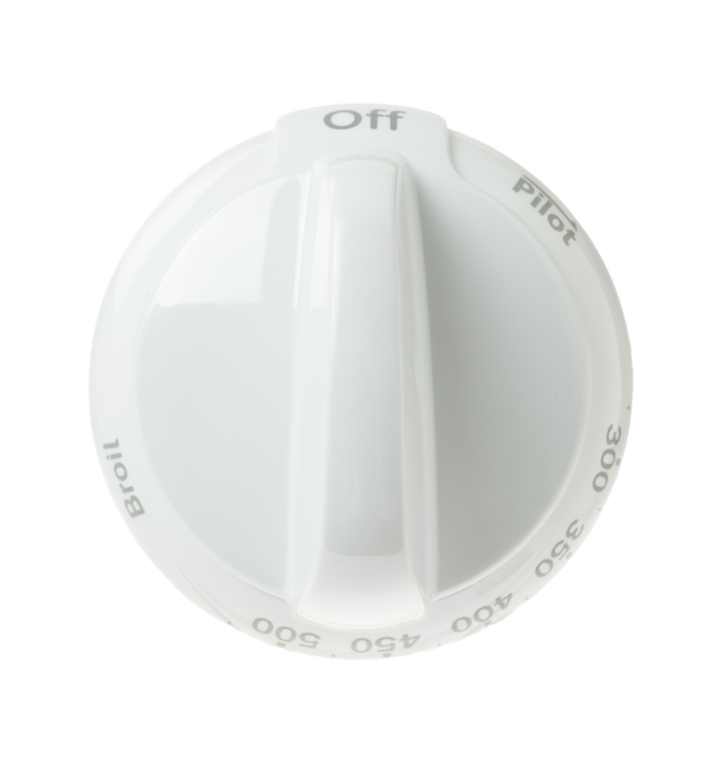 WB03X31448 GE White Thermostat Knob