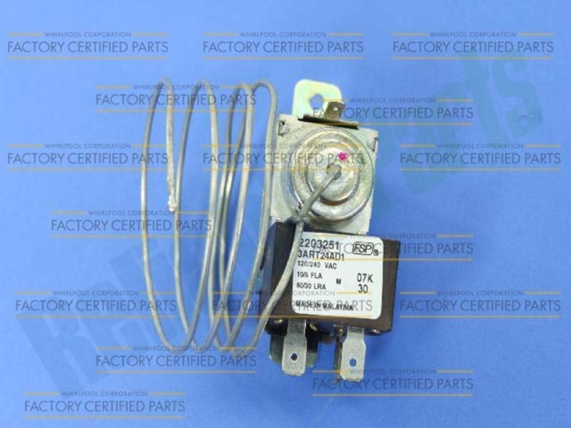 WP2203251 Whirlpool Refrigerator Thermostat - Image 2