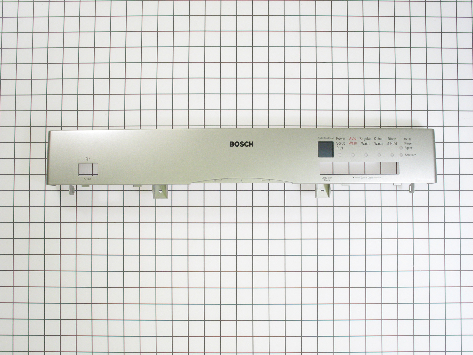00444918 Bosch Dishwasher Facia Panel