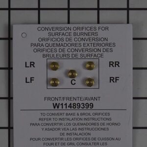 W11560165 Whirlpool Conversion Kit