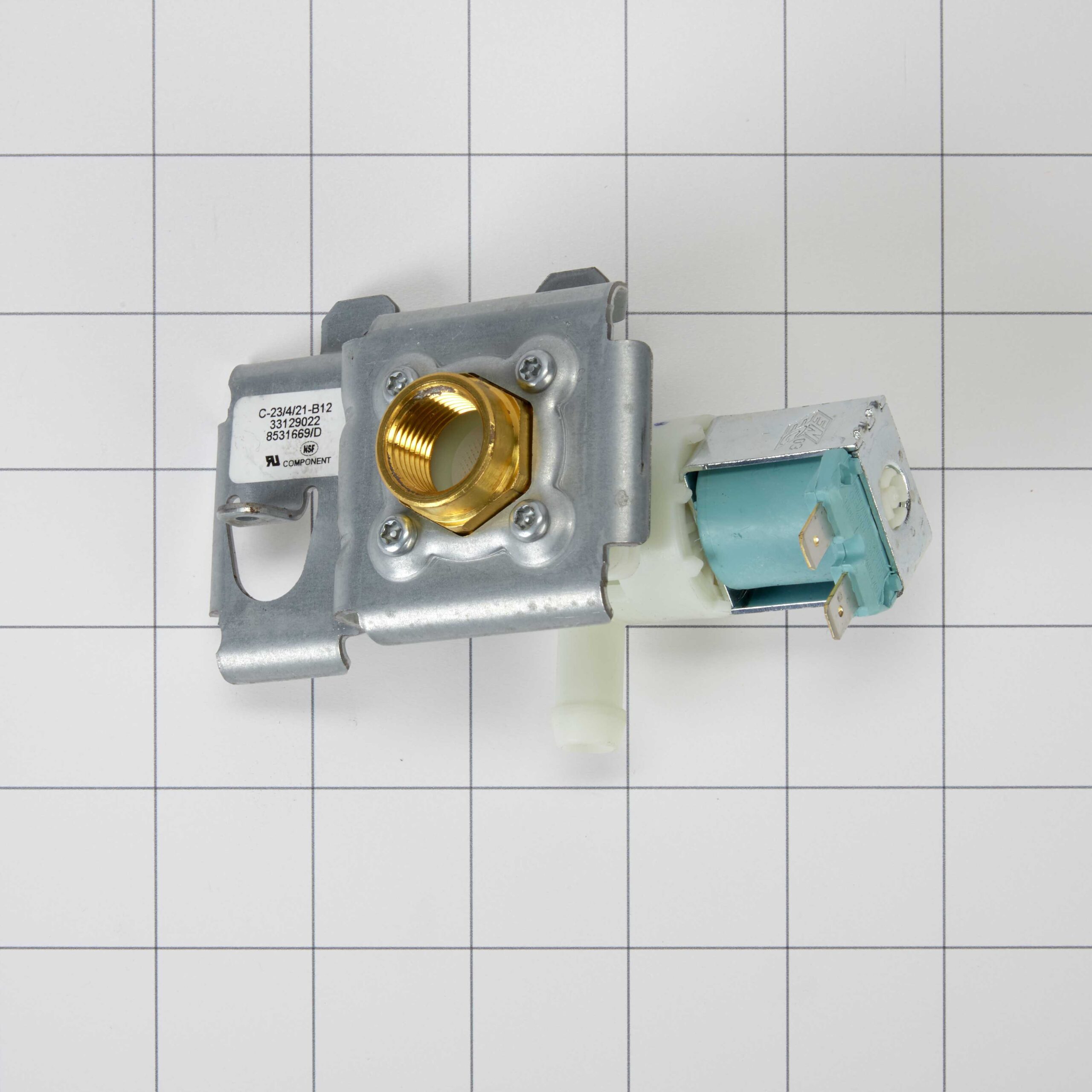 WP8531669 Whirlpool Dishwasher Inlet Valve - Image 2