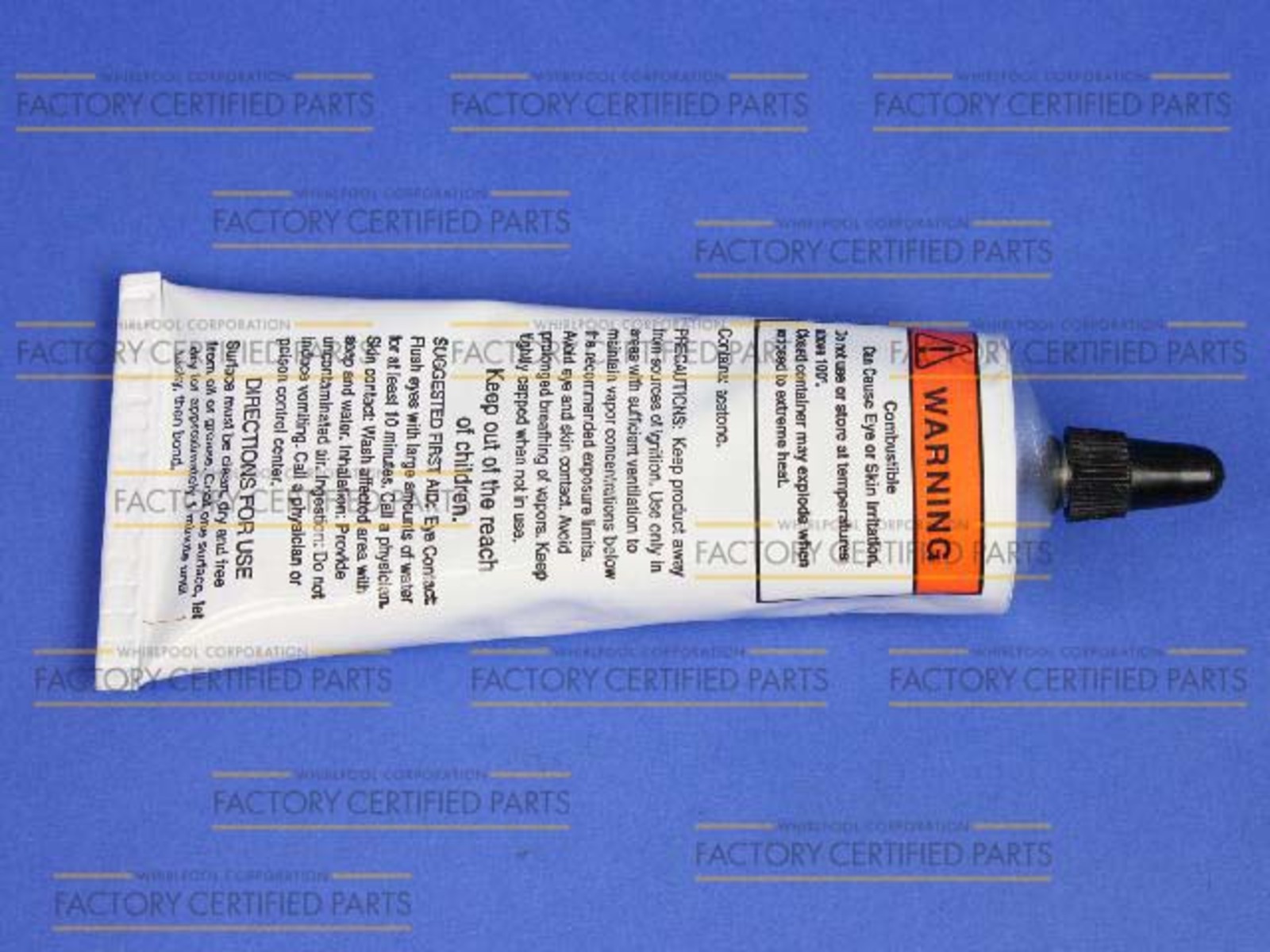 WP279368 Whirlpool Hi-Temp Silcone Rubber Adhesive