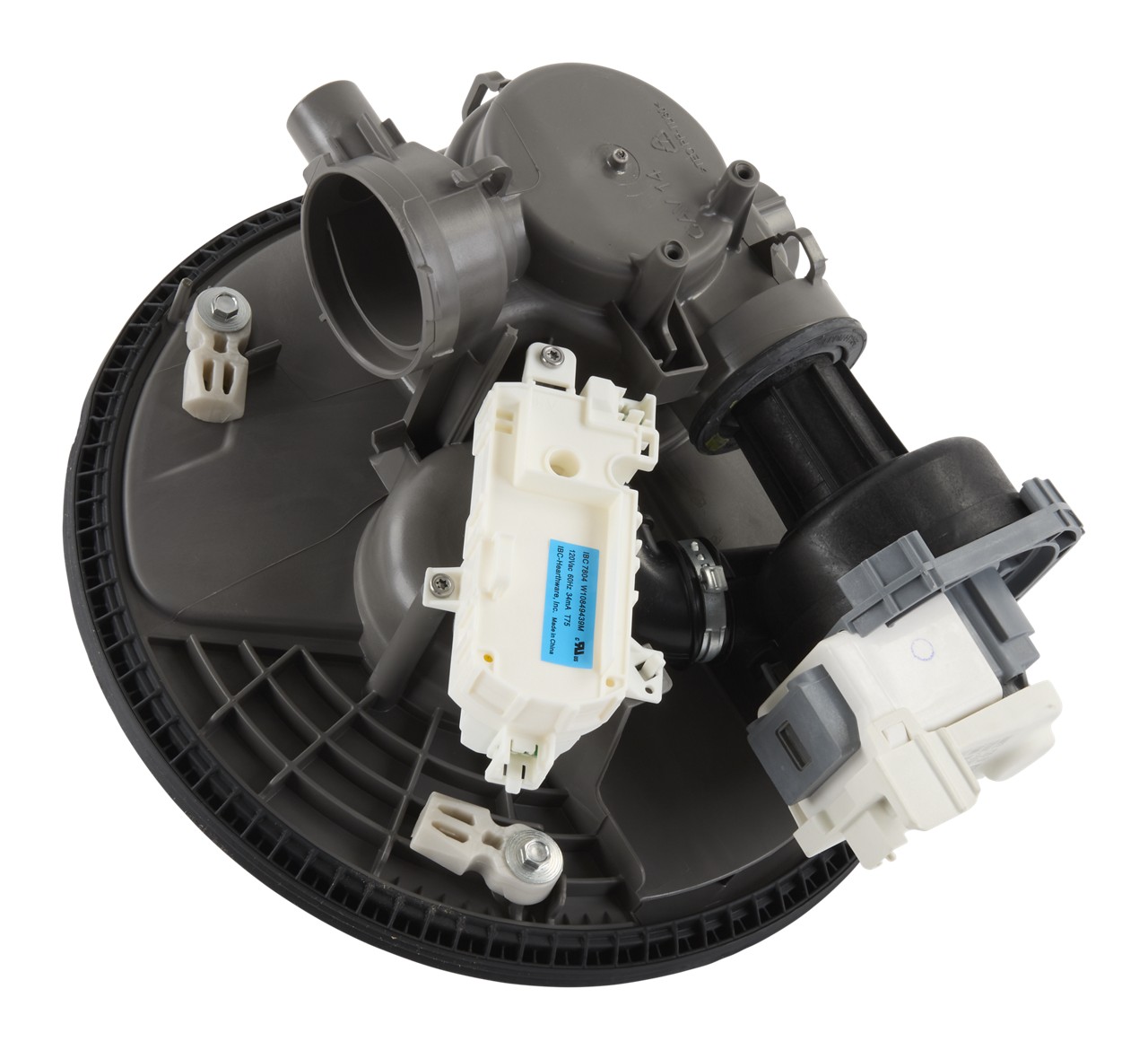 W11087376 Whirlpool Dishwasher Pump and Motor Assembly