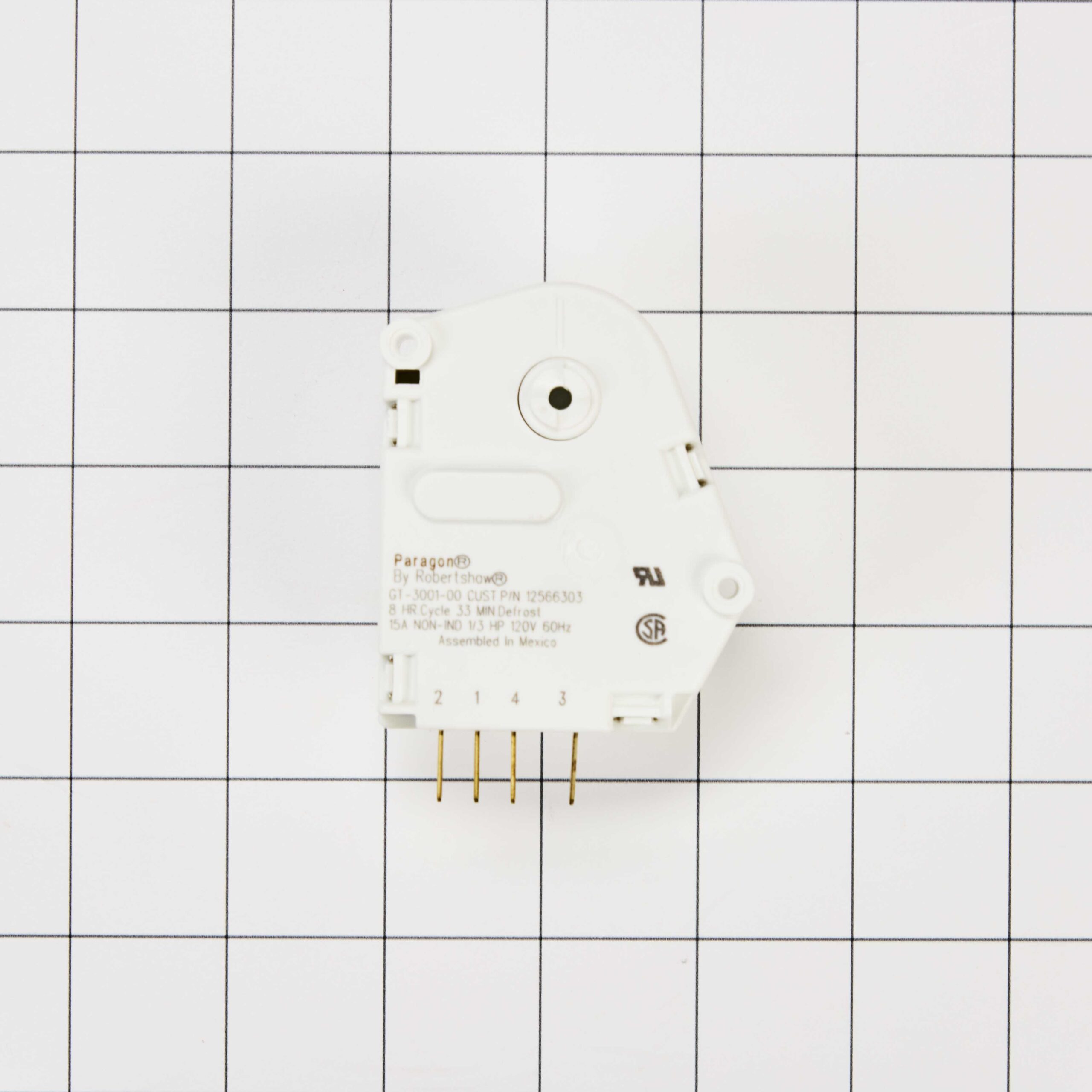 WP67001036 Whirlpool Refrigerator Defrost Timer - Image 3