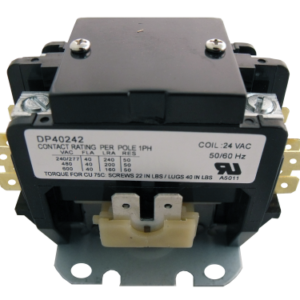 DP40242 Supco Contactor 40a 24V 2 Pole