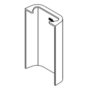 W10208593 Whirlpool Refrigerator Cover-VALV