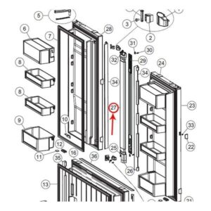 839681 Fisher & Paykel BODY FLAPPER BI