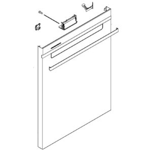 W11461682 Whirlpool Front Panel