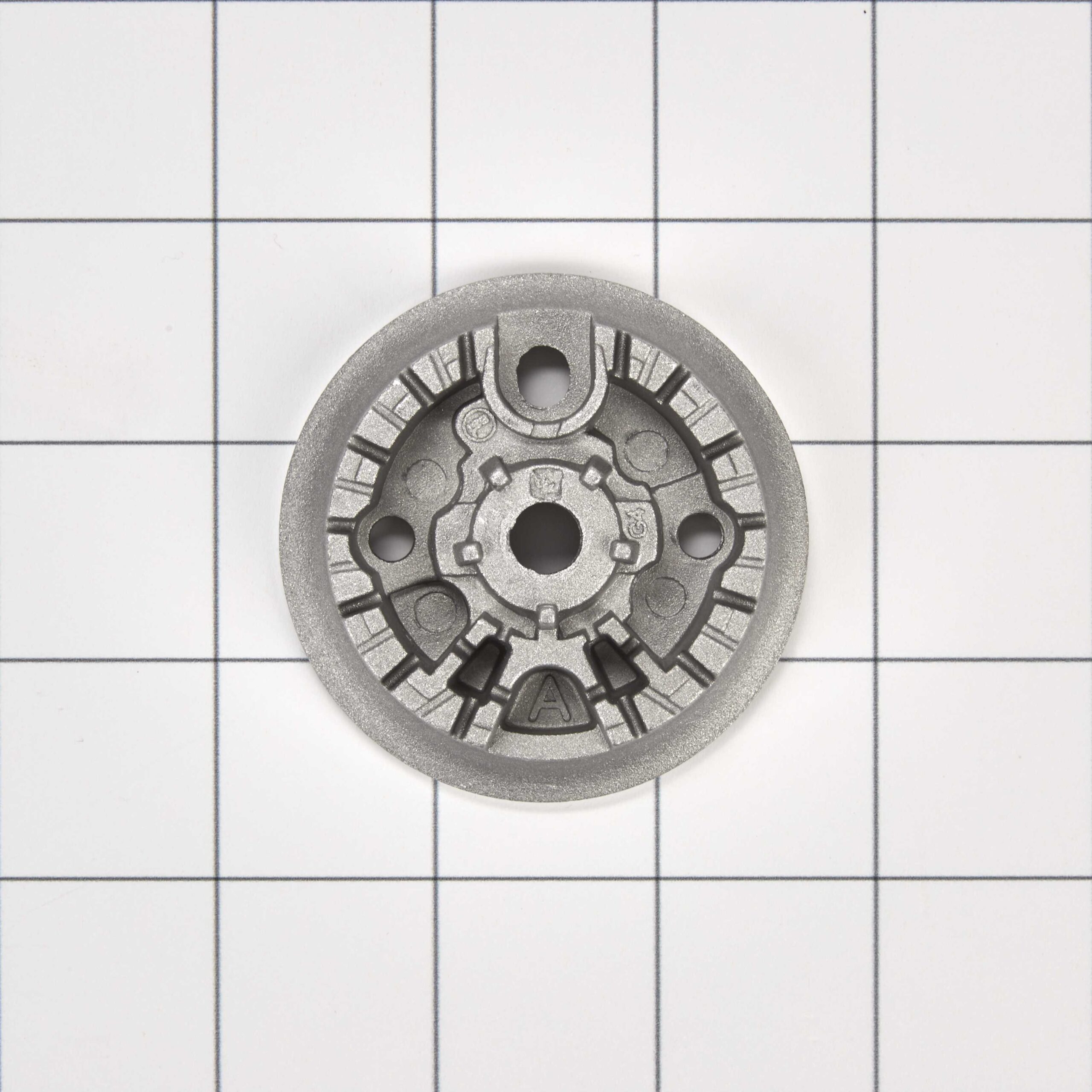 WPW10406243 Whirlpool Burner Head, Auxiliary (6K) (Lr) - Image 2