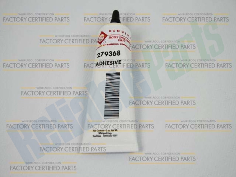 WP279368 Whirlpool Hi-Temp Silcone Rubber Adhesive - Image 2