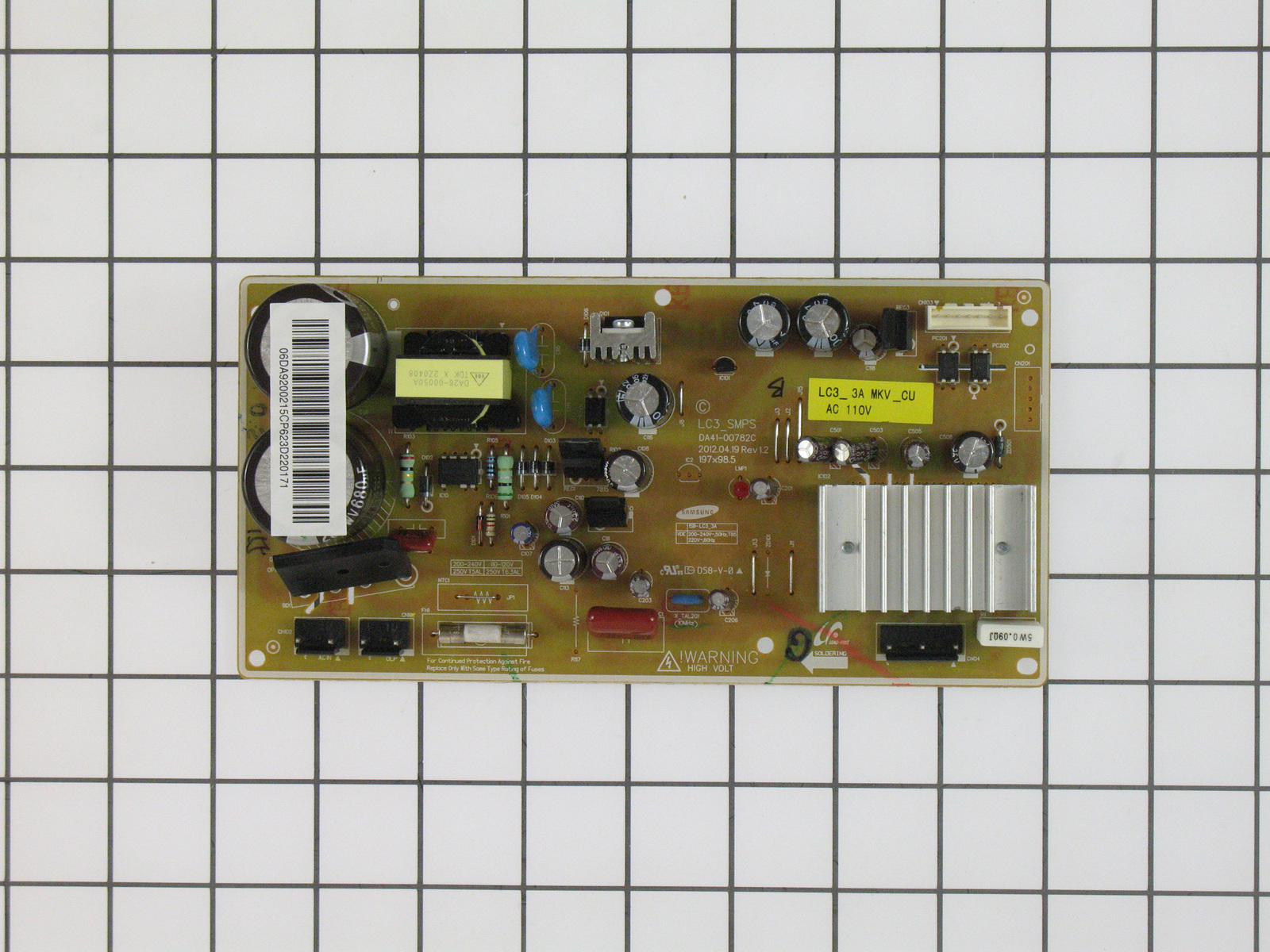 DA92-00215C Samsung Refrigerator Inverter Power Control Board Assembly