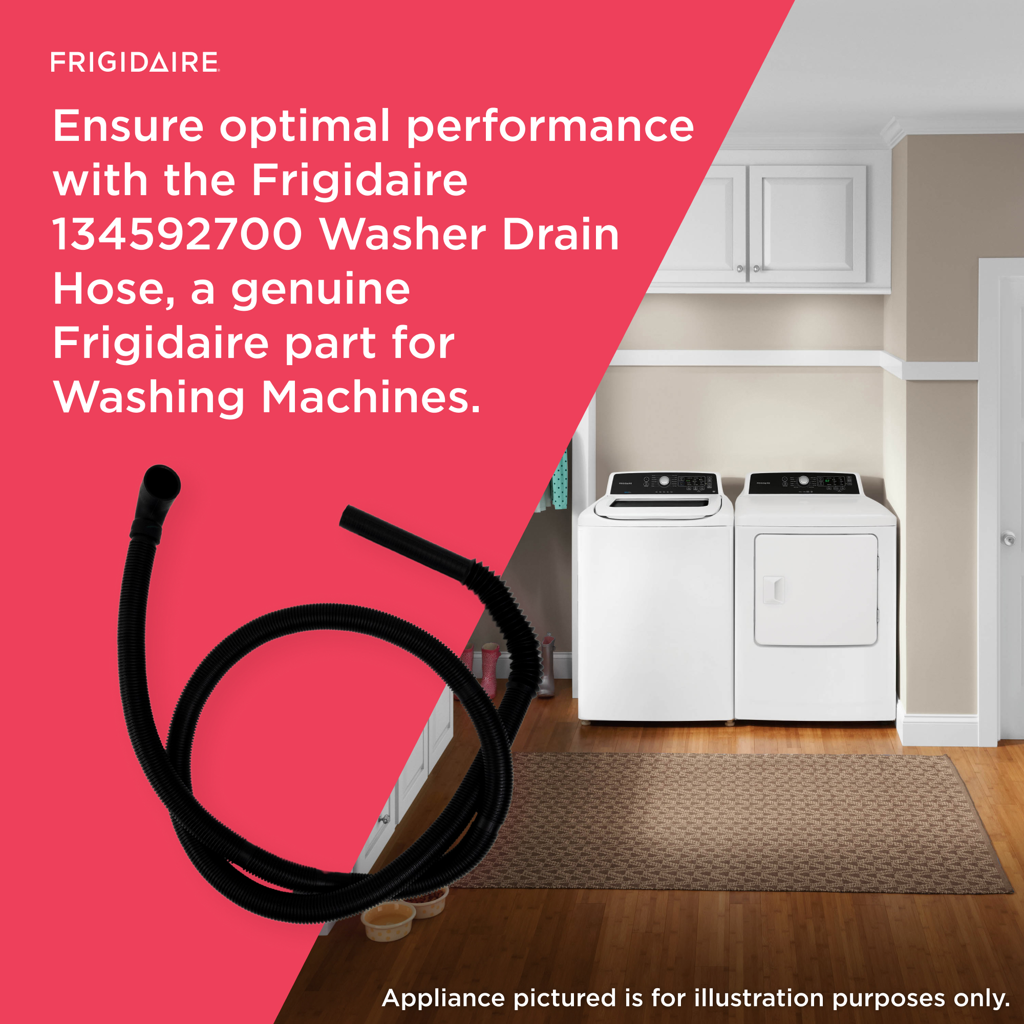 134592700 Frigidaire Washer Drain Hose - Image 6