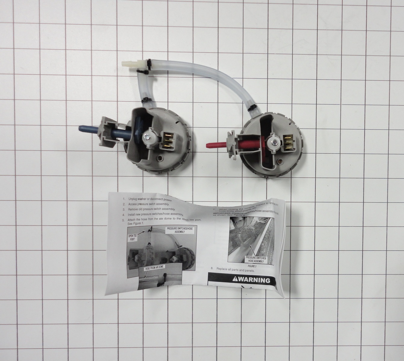 W10510877 Whirlpool Washer Water Level Switch