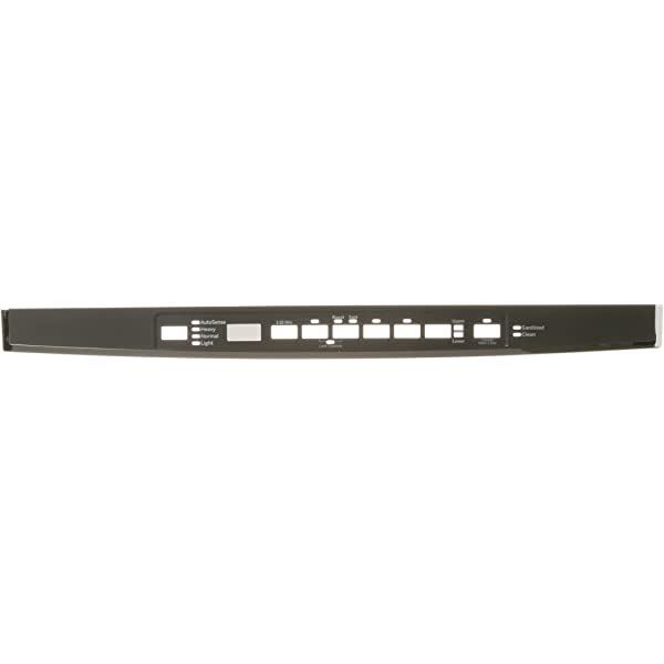 WD34X21700 GE Dishwasher Console Cover Graphics Assembly