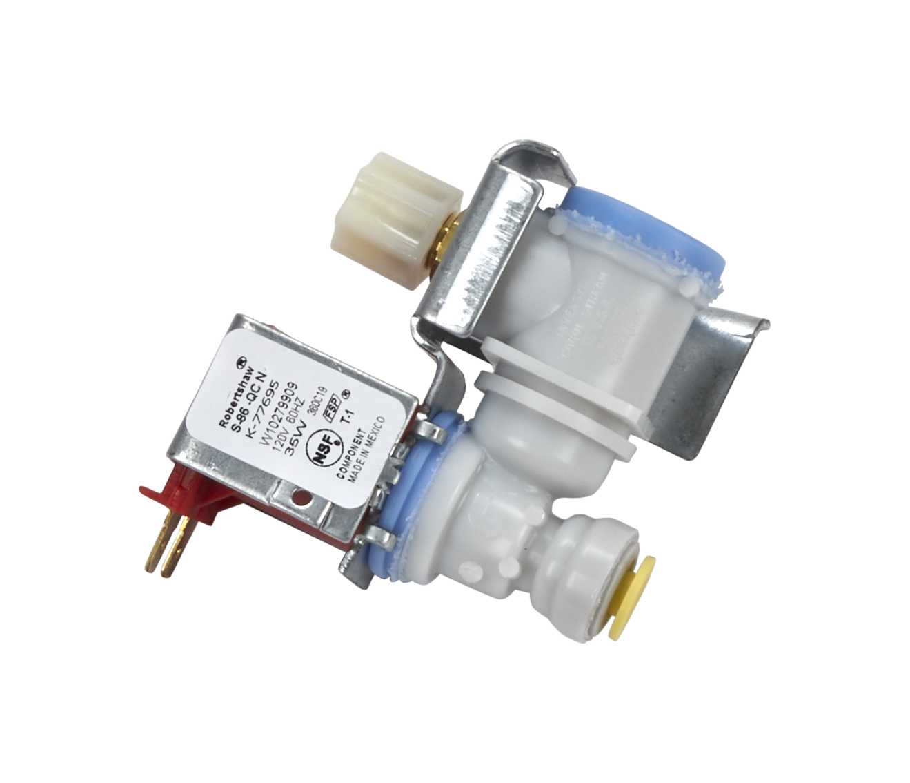 WPW10279909 Whirlpool Refrigerator Inlet Valve