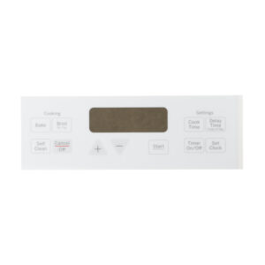 WB07X20144 GE Oven Plate Clock (White)