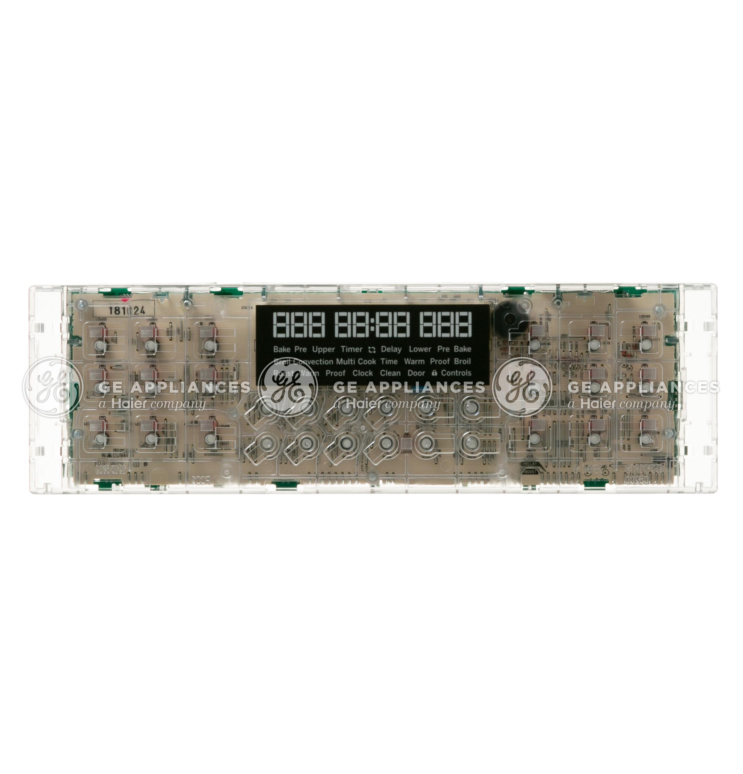WB27X29607 GE Oven Control T012 White LED