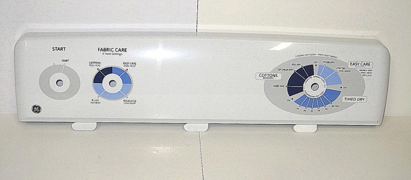 WE19M1493 GE Backsplash Control Panel White