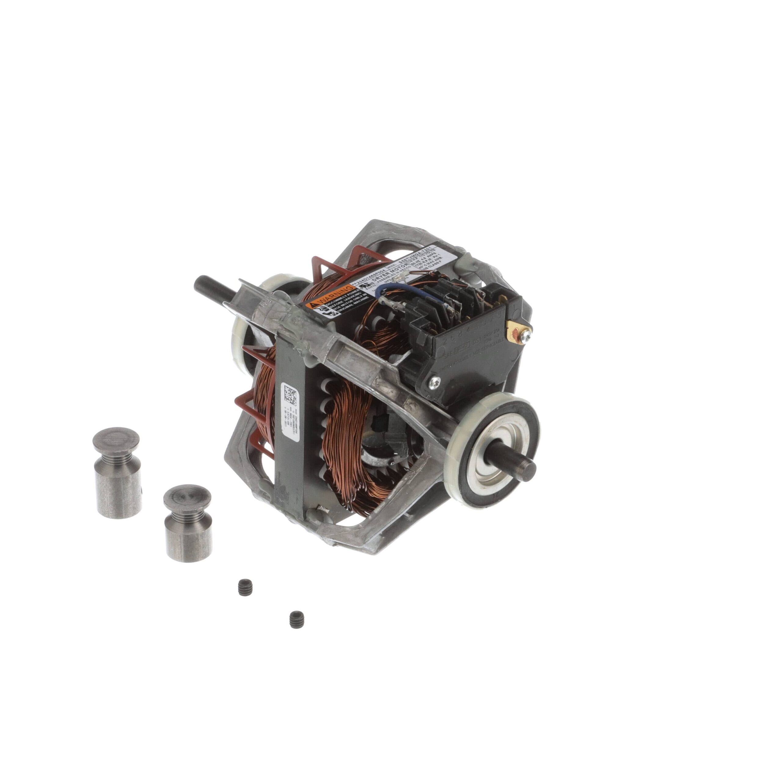 WE17X10010 GE Washer Dryer Drive Motor and 2 Pulleys