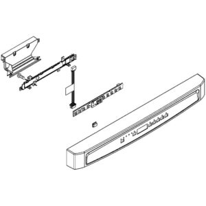 W10562080 Whirlpool Dishwasher Control Panel