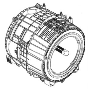 W11378552 Whirlpool Outer Tub