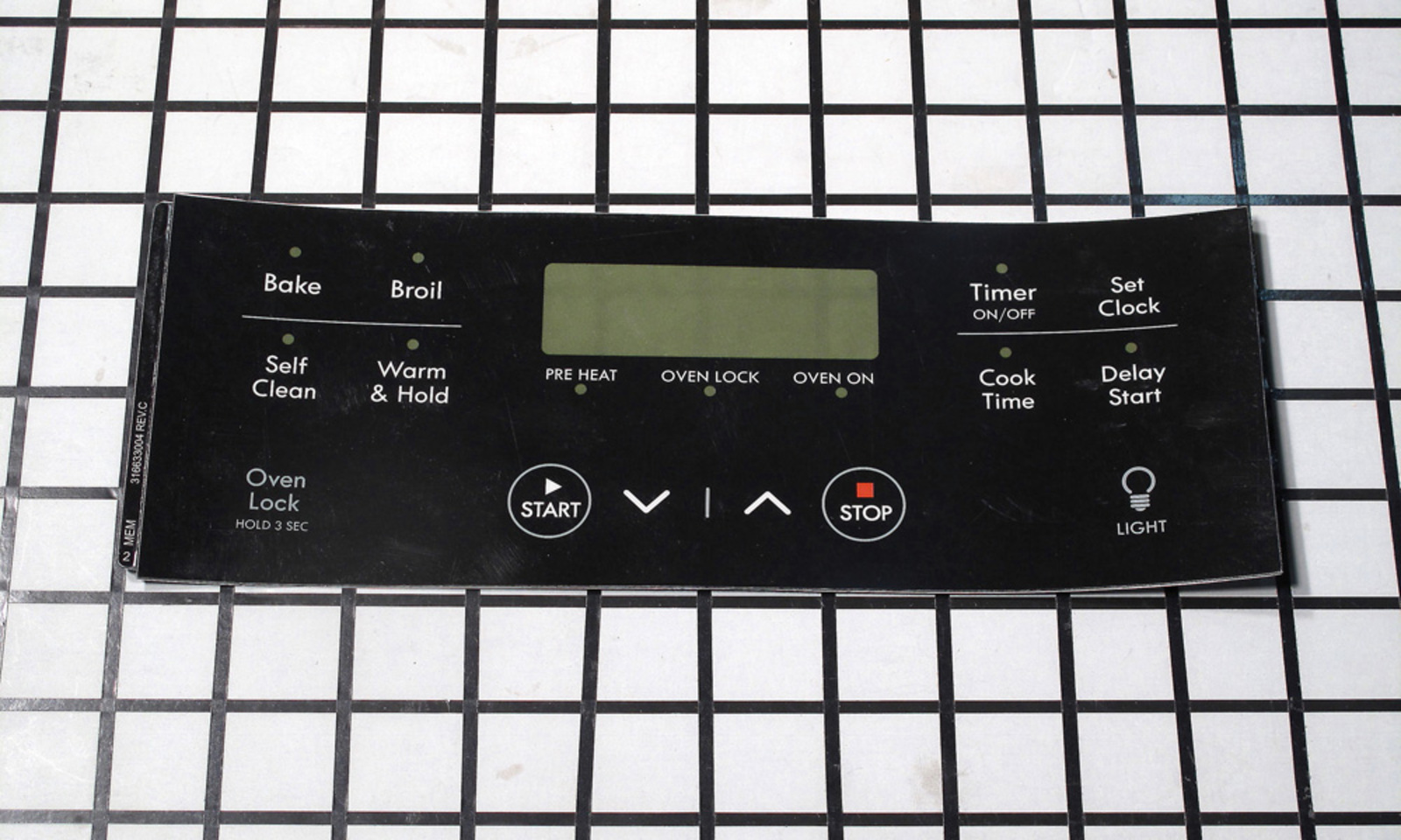 316633004 Frigidaire Oven Overlay