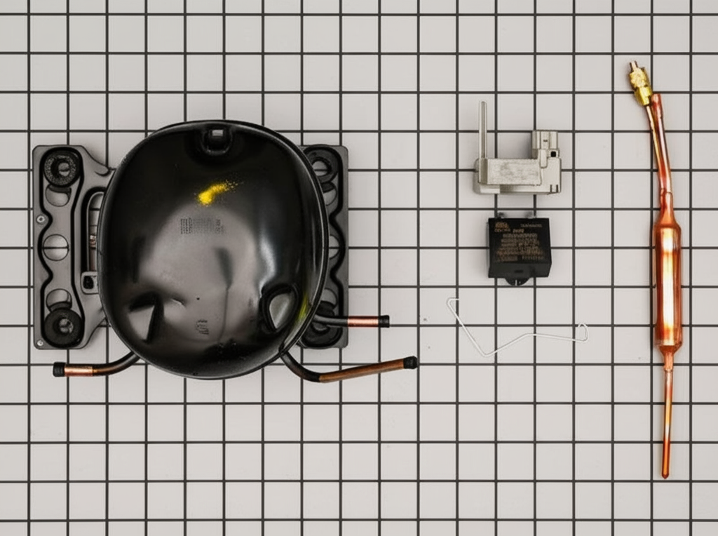 W11557425 Whirlpool Refrigerator Compressor