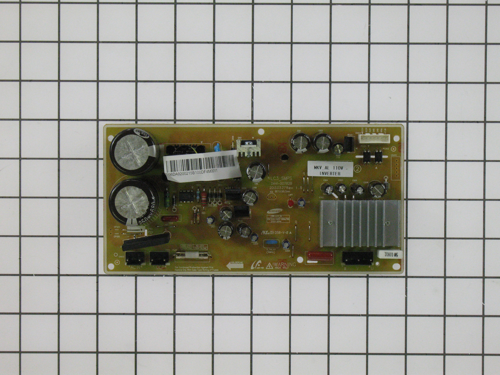 DA92-00215B Samsung Refrigerator Printed Circuit Board Inverter 15 5V