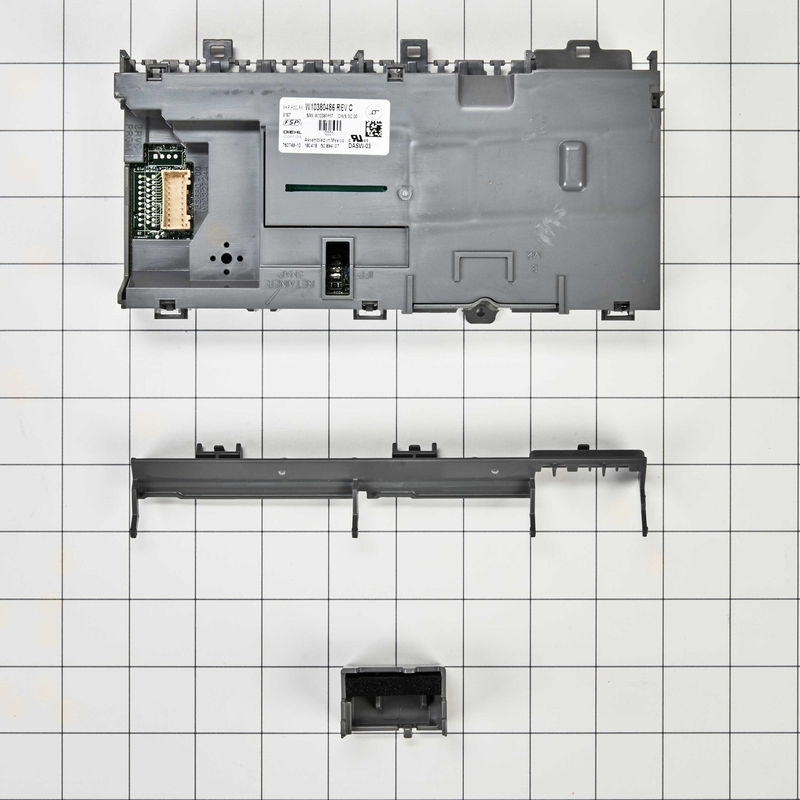 W10589069 Whirlpool Dishwasher Electronic Control Board - Image 2