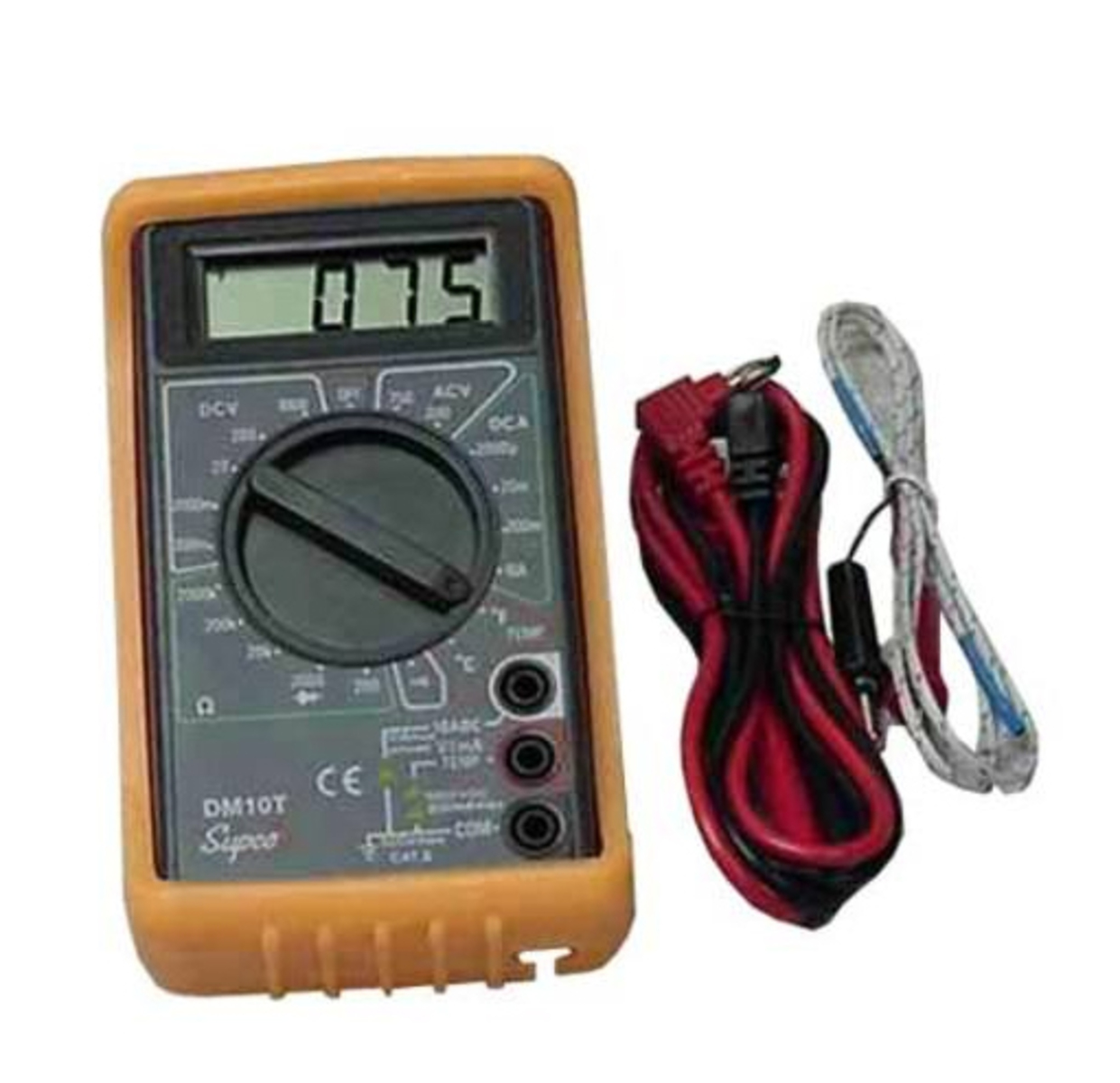 DM10T Supco Economy Digital Multimeter with Temperature Reading