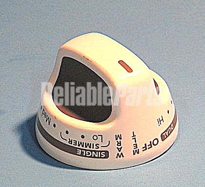 WPW10193253 Whirlpool Burner Knob