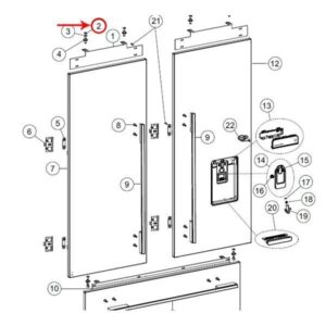 838158P Fisher & Paykel NUT M8 HEX MS ZP Kit
