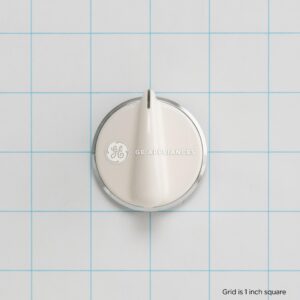 WE01X20379 GE Control Knob Bisque Assembly