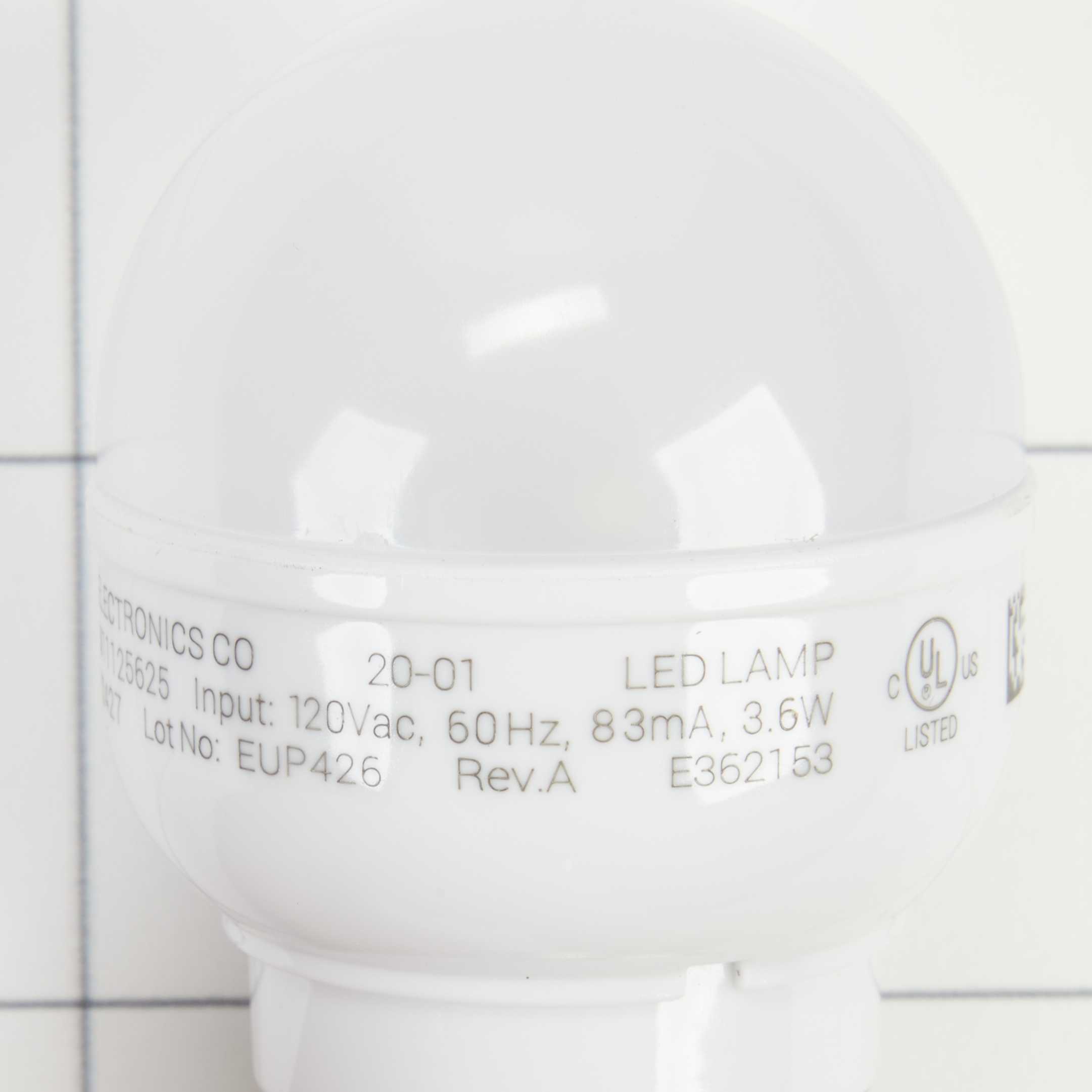 4396822 Whirlpool Refrigerator Light Bulb - Image 3