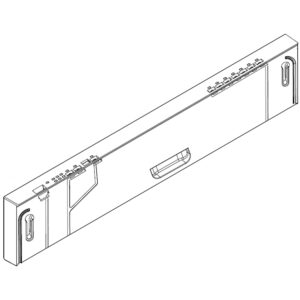 W10891561 Whirlpool Dishwasher Control Panel