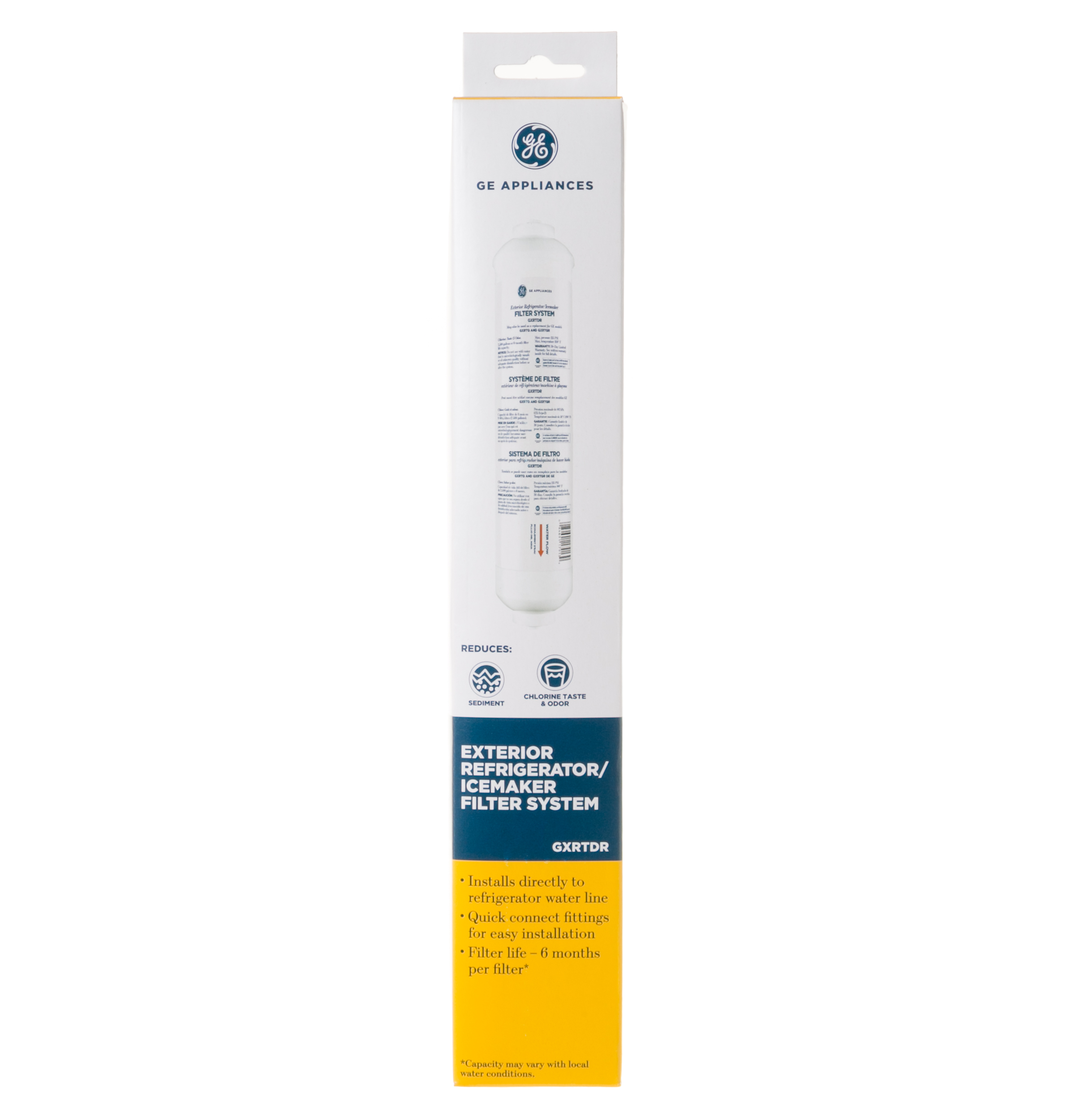 GXRTDR GE Inline Refrigerator Water Filter Kit