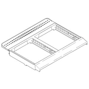 WR32X31471 GE Vegetable Pan Cover 28