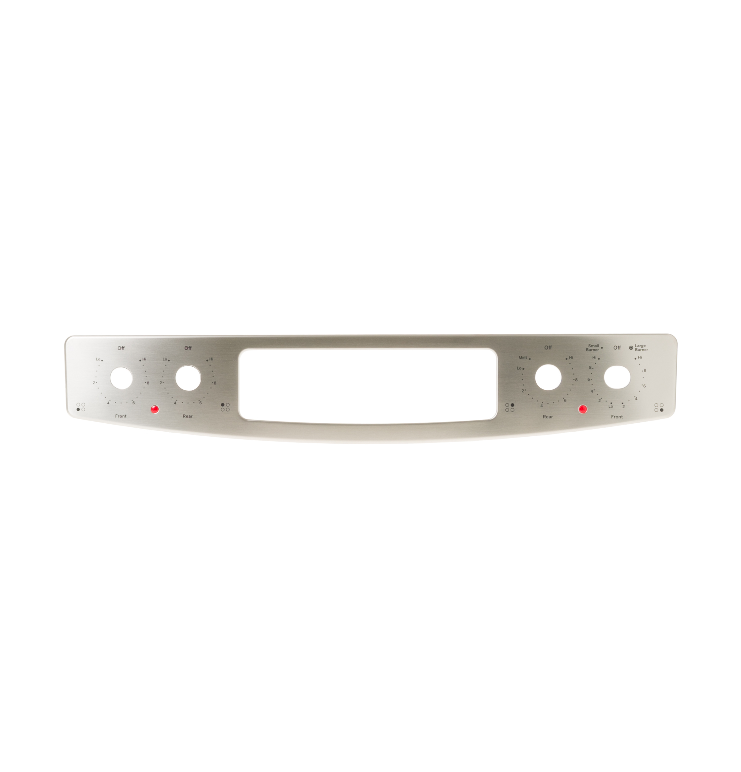 WB27X20065 GE Oven Panel Overlay Assembly