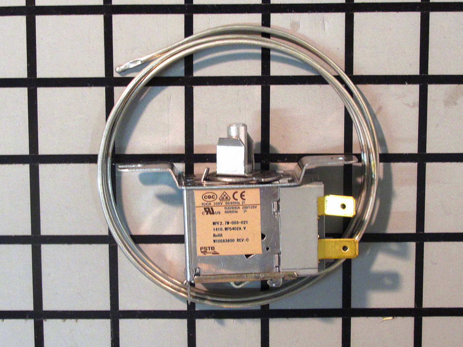 WPW10583800 Whirlpool Refrigerator Thermostat