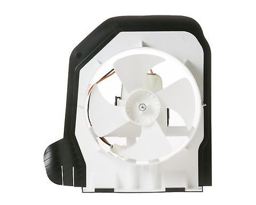 WR17X24348 GE Refrigerator Condenser Fan Motor Shroud Assembly