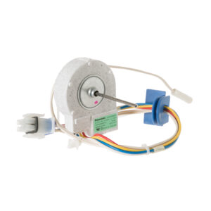 WR60X10074 GE Refrigerator Evaporator D/C Motor with Thermistor