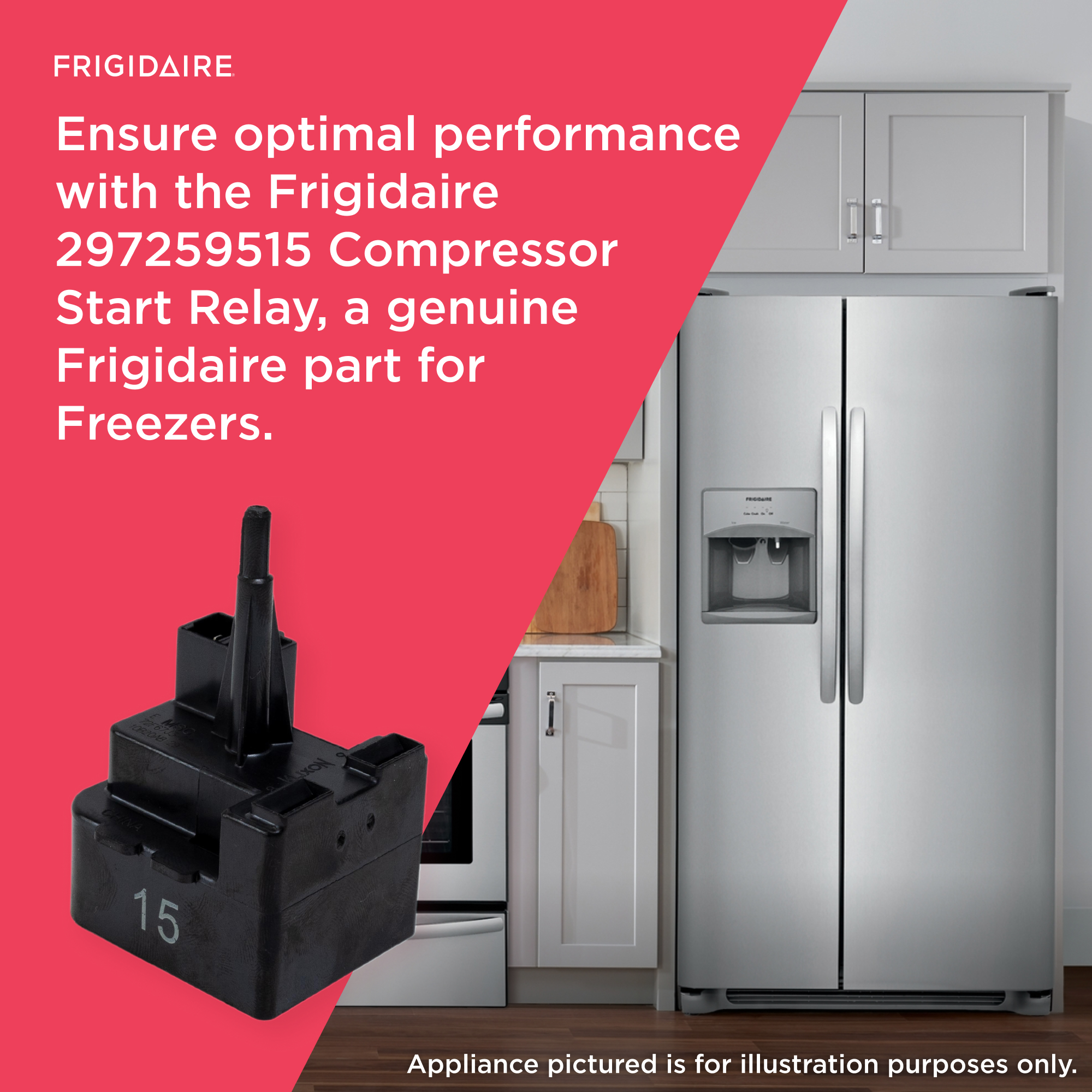 297259515 Frigidaire Refrigerator Start Relay - Image 6