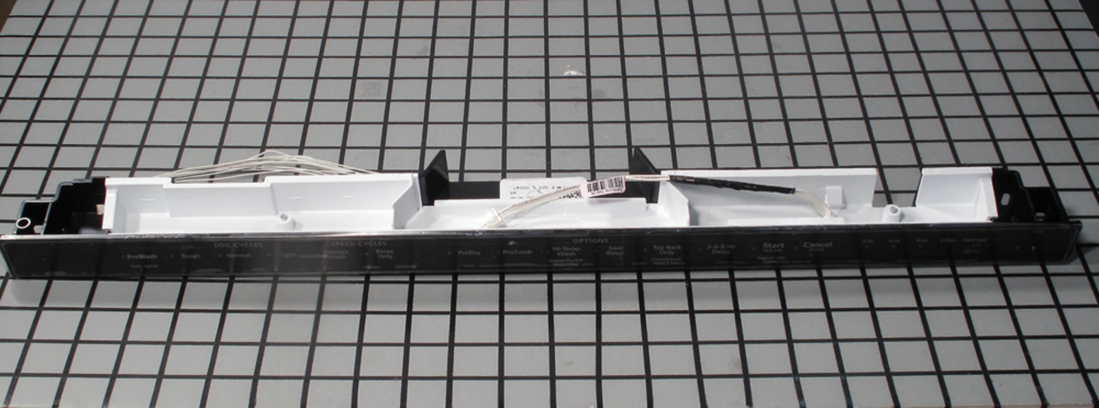 W10803367 Whirlpool Dishwasher Control Panel