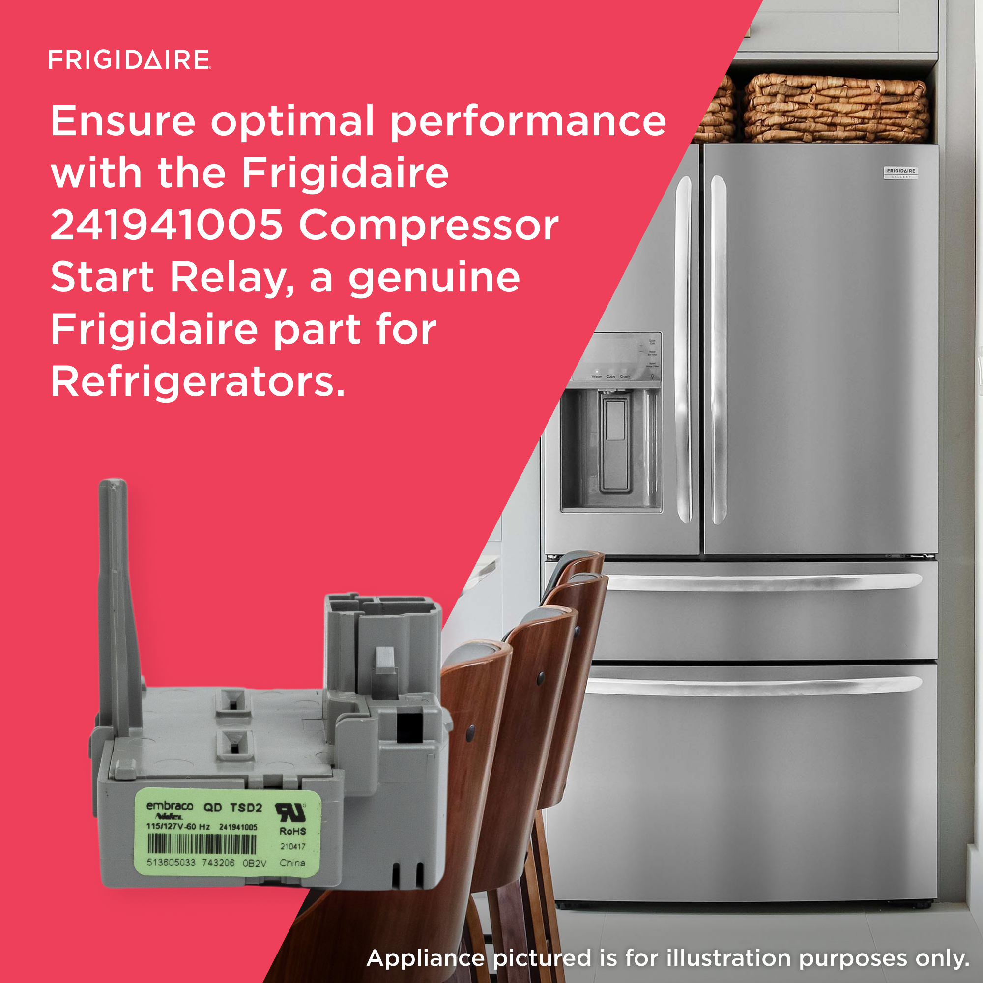 241941005 Frigidaire Refrigerator Start Device - Image 6