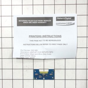 528762P Fisher & Paykel PCB Board Assembly