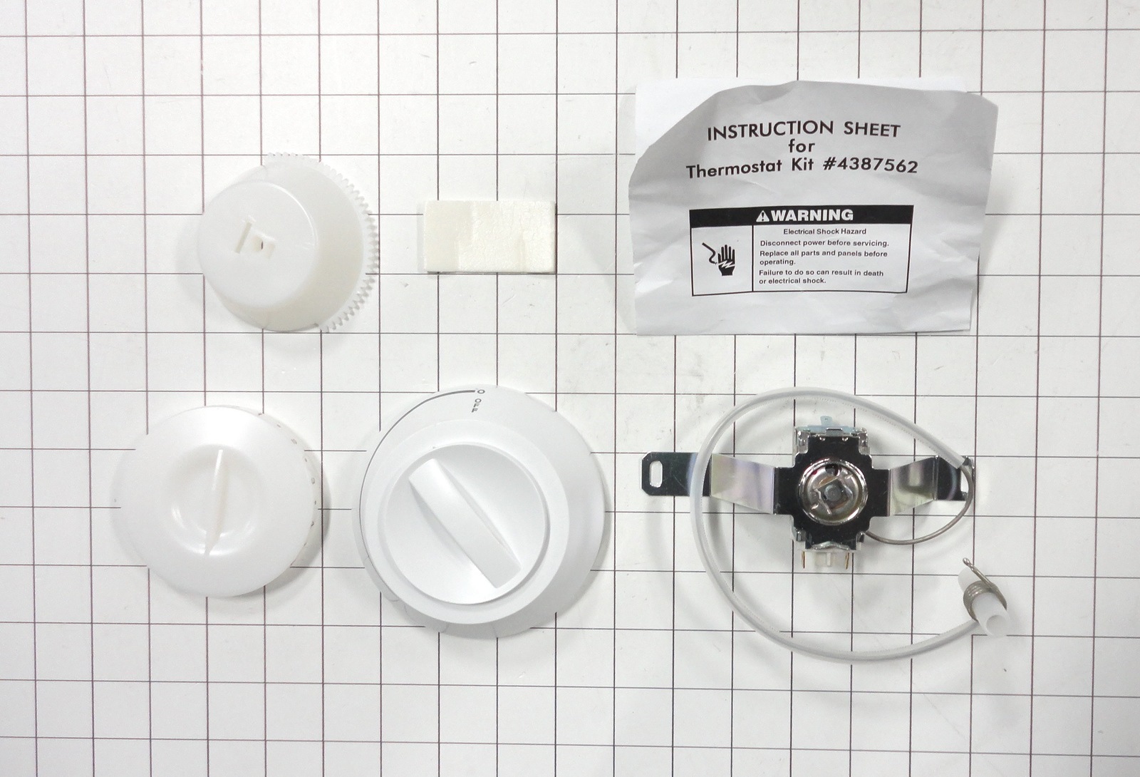 4387562 Whirlpool Refrigerator Thermostat Temperature Cold Control