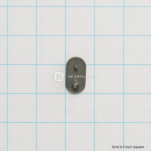 WR02X25409 GE Refrigerator Plug Button Stainless Steel