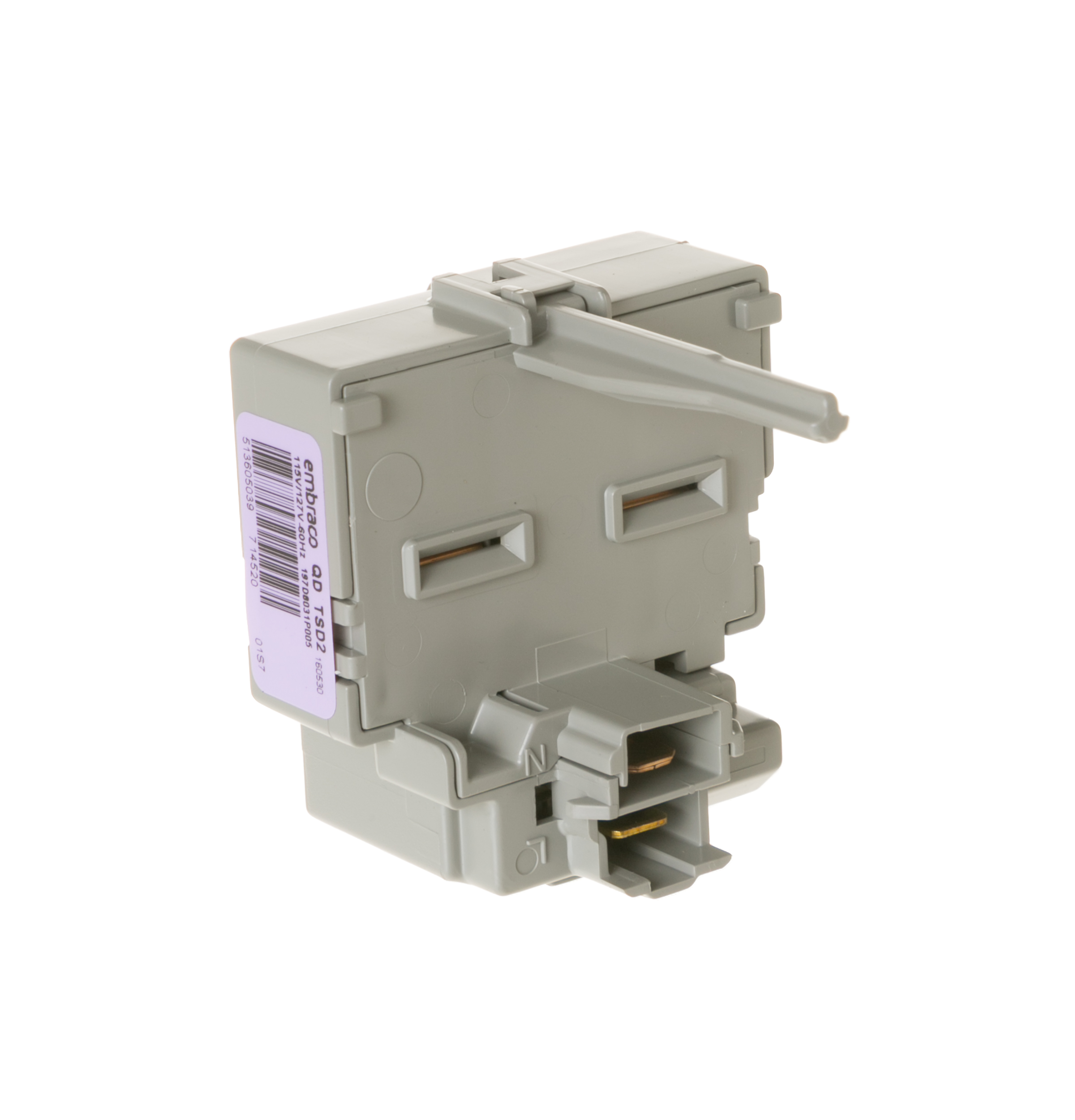 WR08X22874 GE Refrigerator Compressor Relay